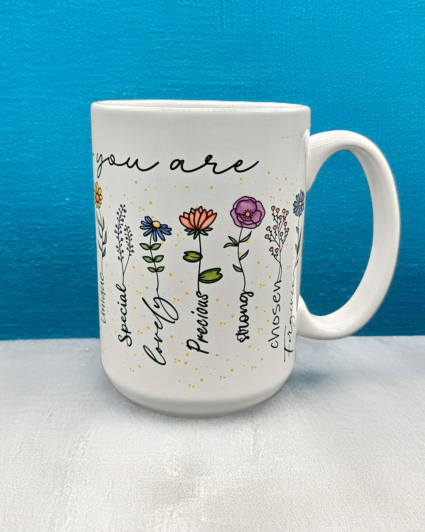 God Says I Am 15 oz Coffee Mug