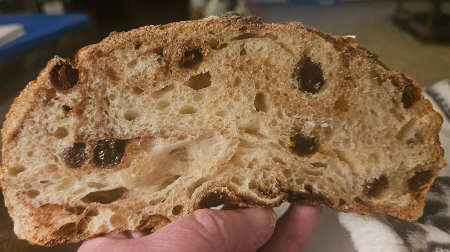 Cinnamon Raisin (or no Raisin) Sourdough Bread