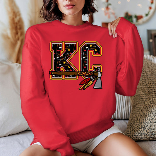 KC Football Spirit Crewneck