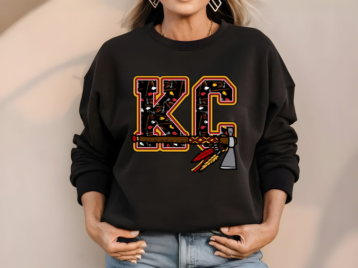 KC Football Spirit Crewneck