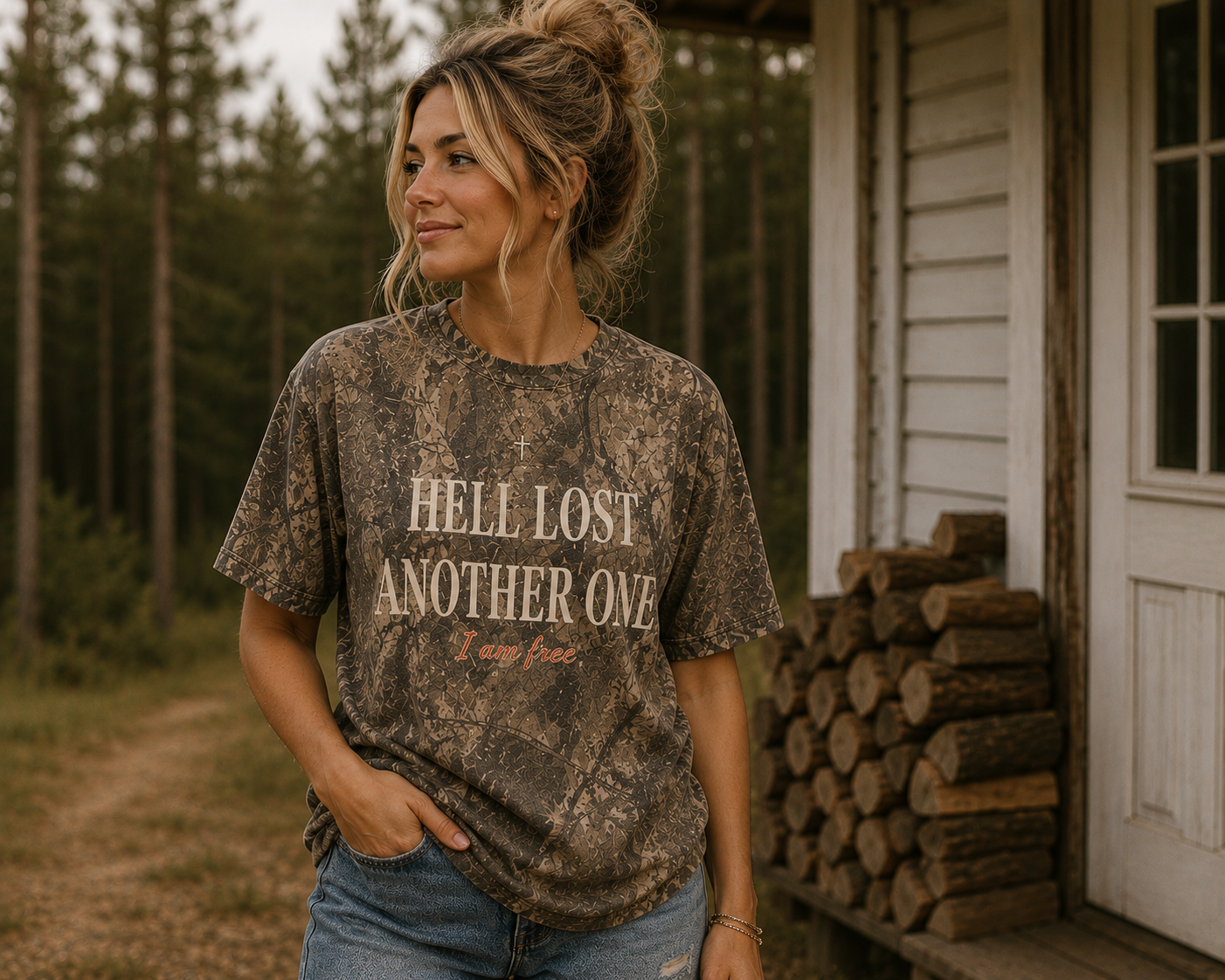 Hell Lost Another One Camo Tee