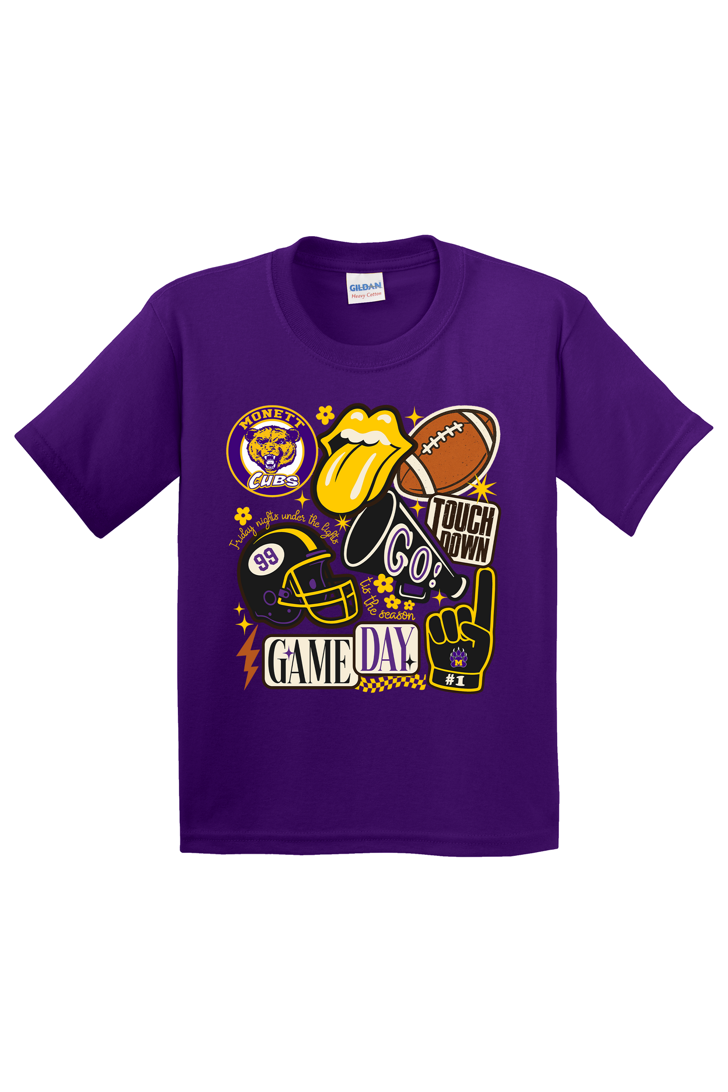 Monett Cubs Football Frenzy Shirts