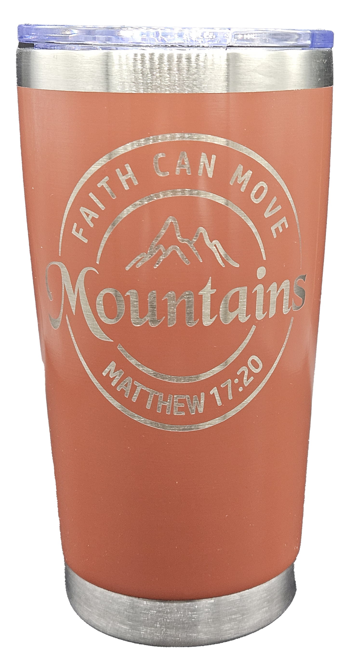 Faith Can Move Mountains 20 oz. Tumbler