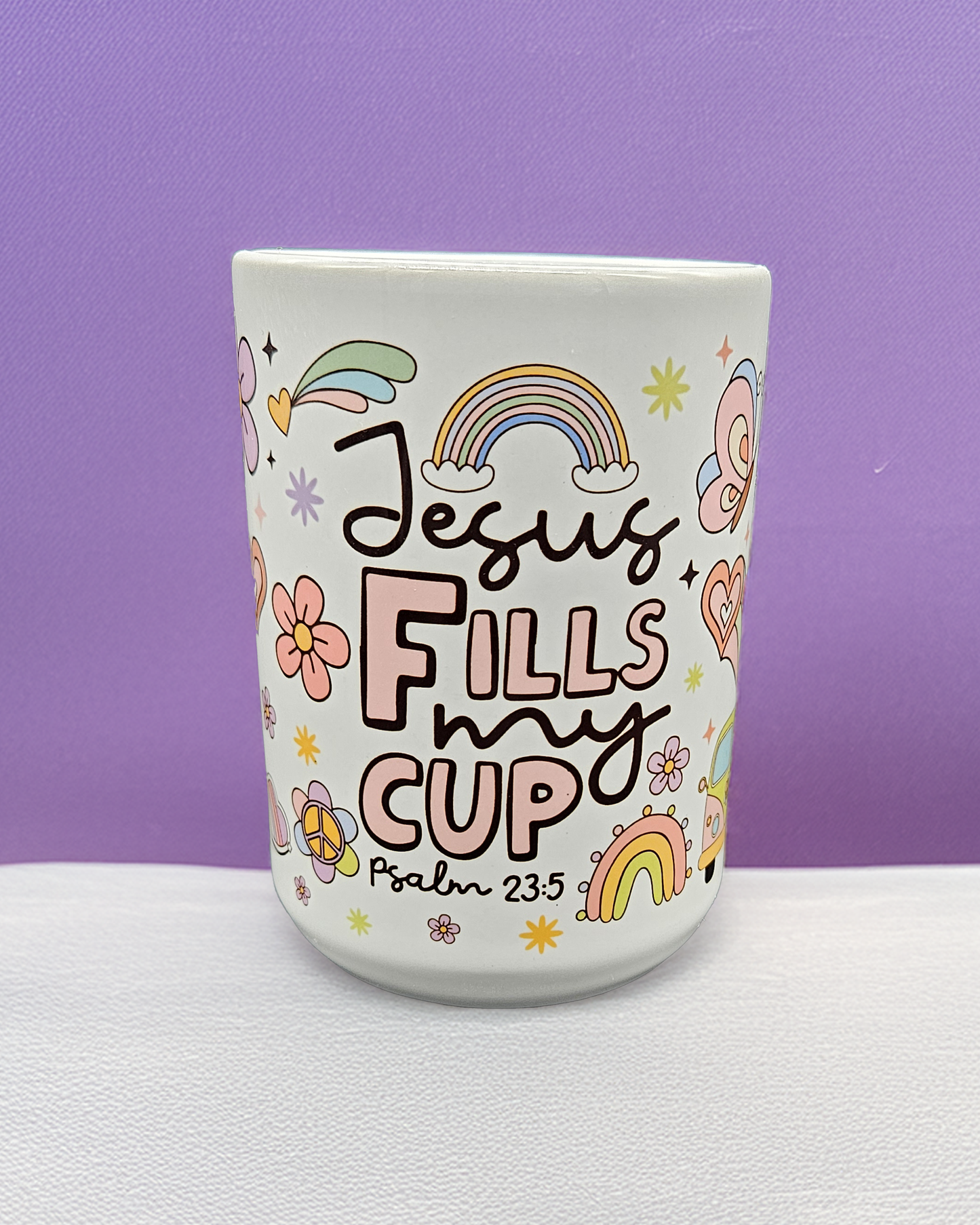 Jesus Fills My Cup 15 oz. Coffee Mug