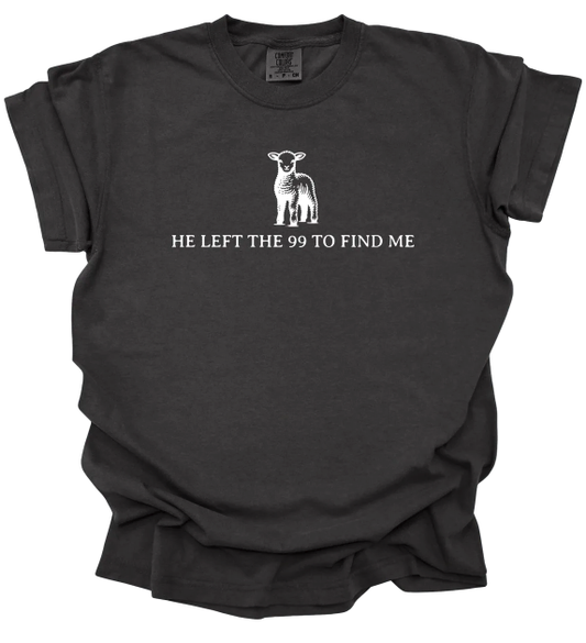 He Left the 99 Tee