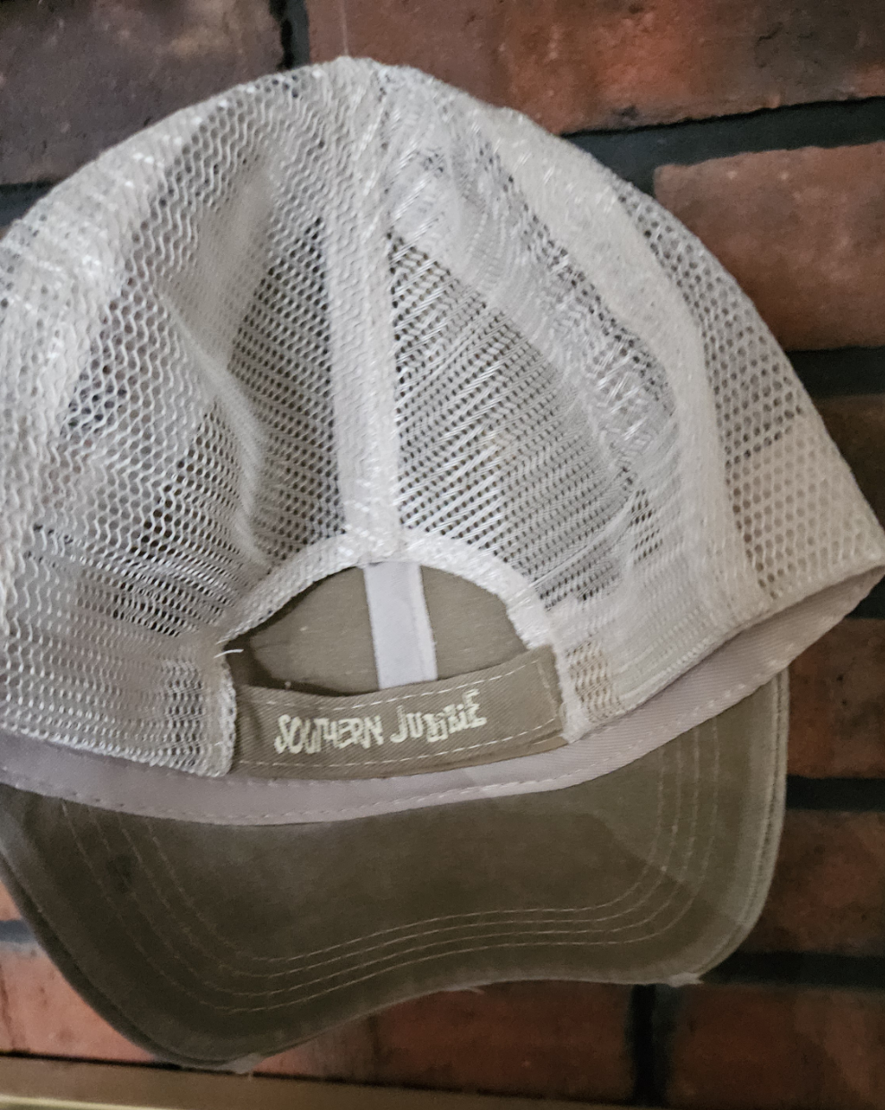 God is Greater Ladies' Leather Patch Hat