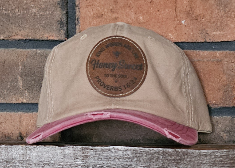 Kind Words Ladie's Leather Patch Hat