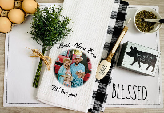 Custom Photo Kitchen Towel
