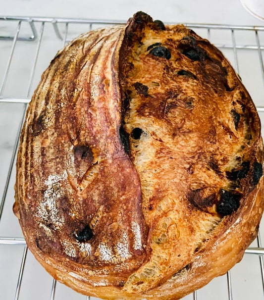 Cinnamon Raisin (or no Raisin) Sourdough Bread