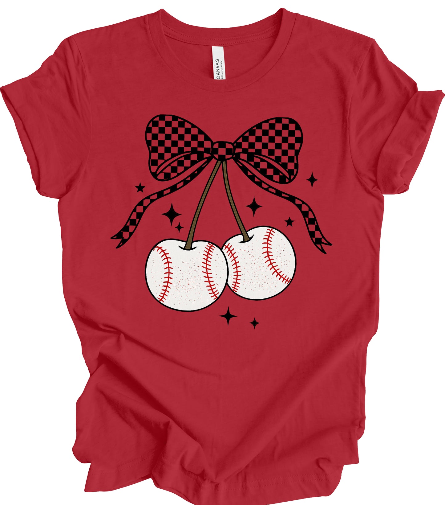 Cherry Baseball Tee