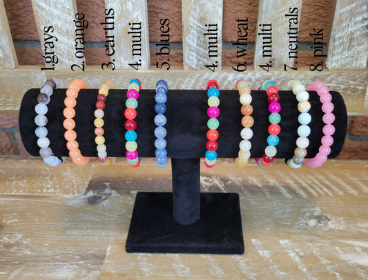 Glass Beaded Bracelets
