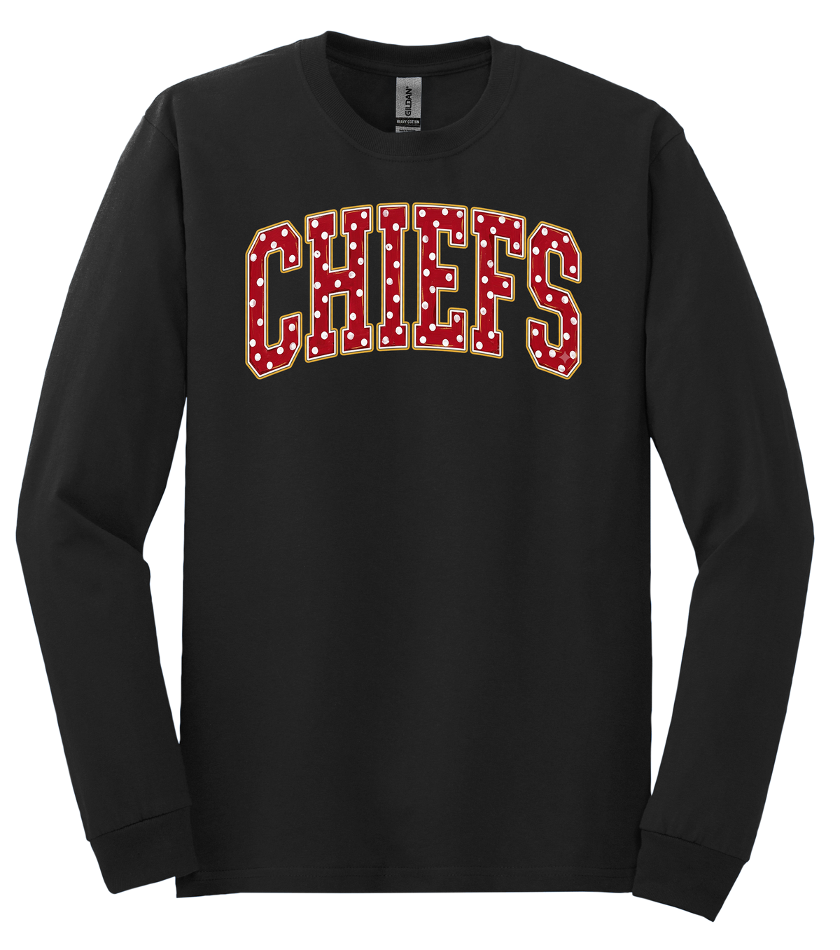 Polka Dot Chiefs Tee or Sweatshirt