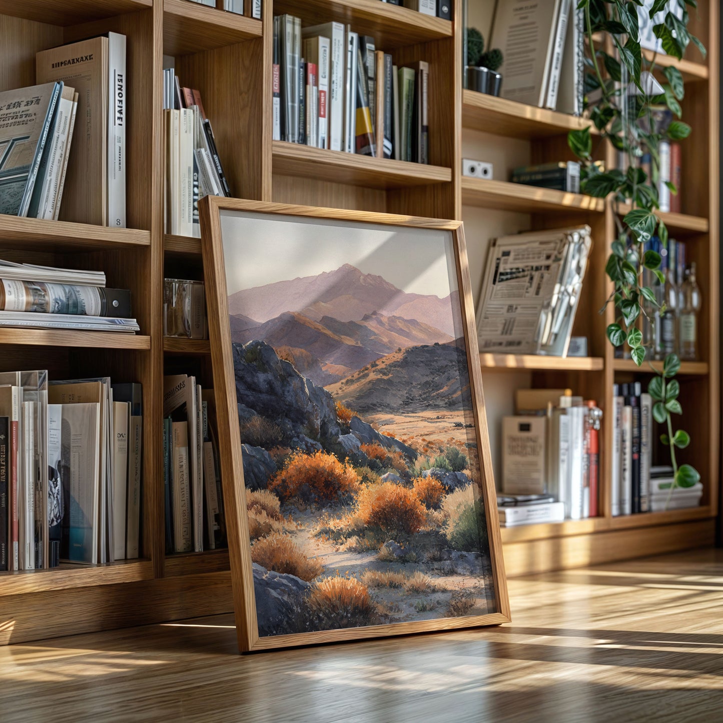 Pathway Through Golden Horizons