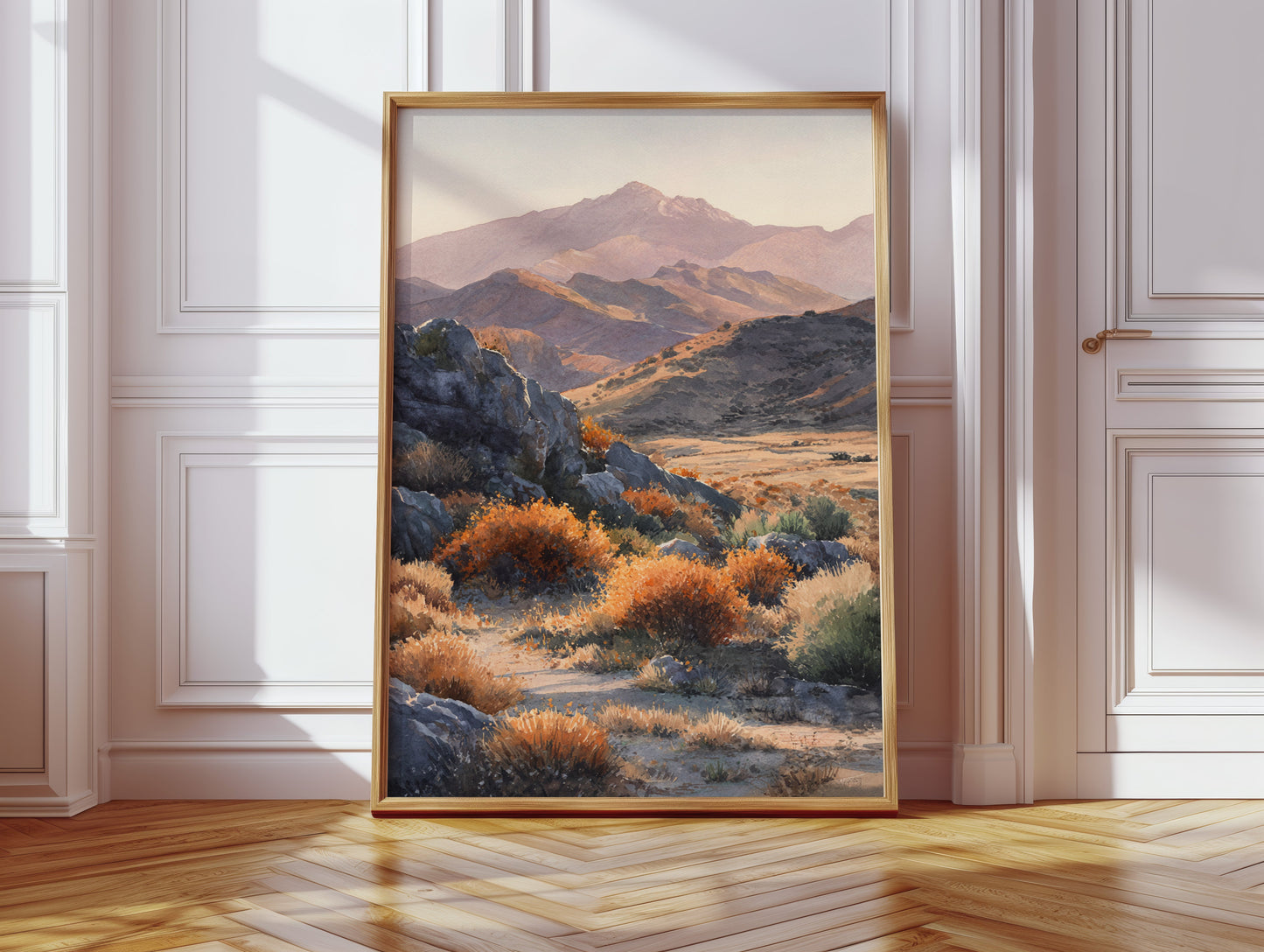 Pathway Through Golden Horizons