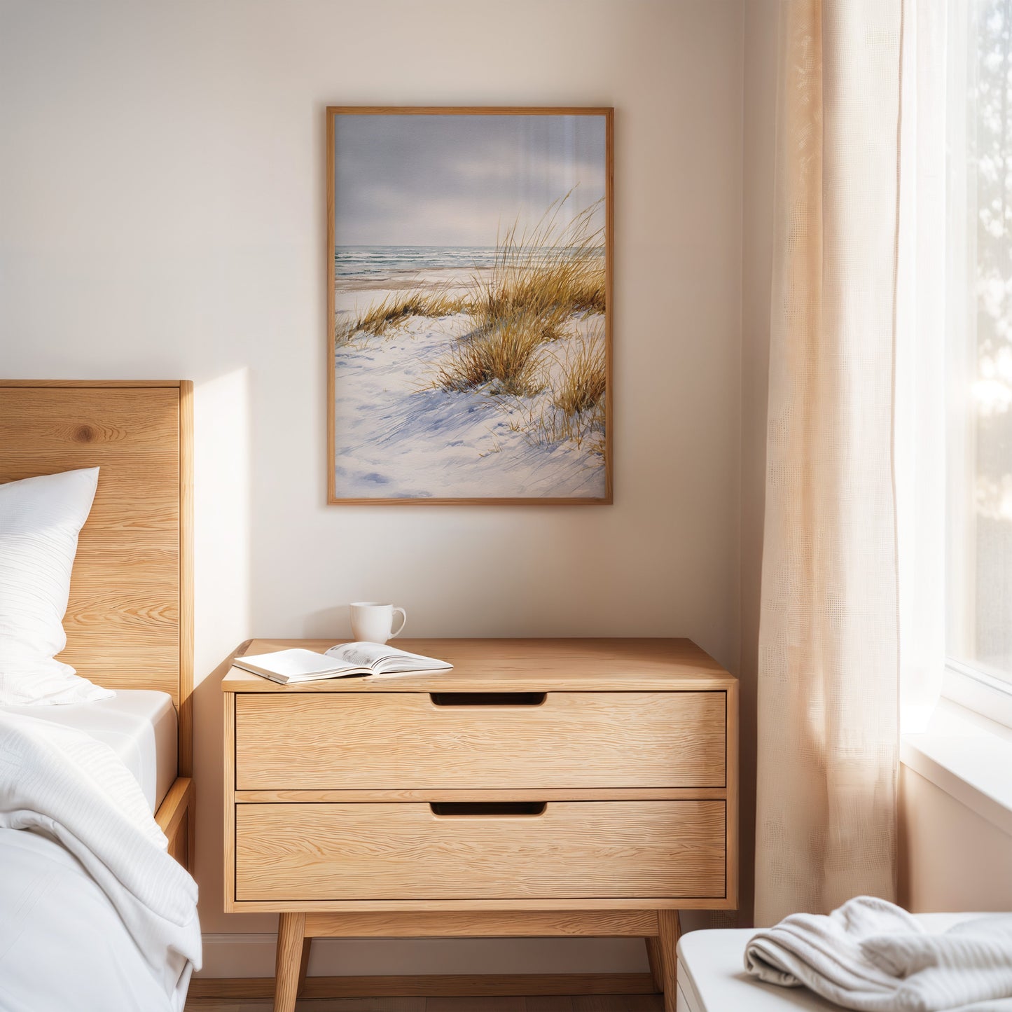 Tides Caress the Whispering Dunes