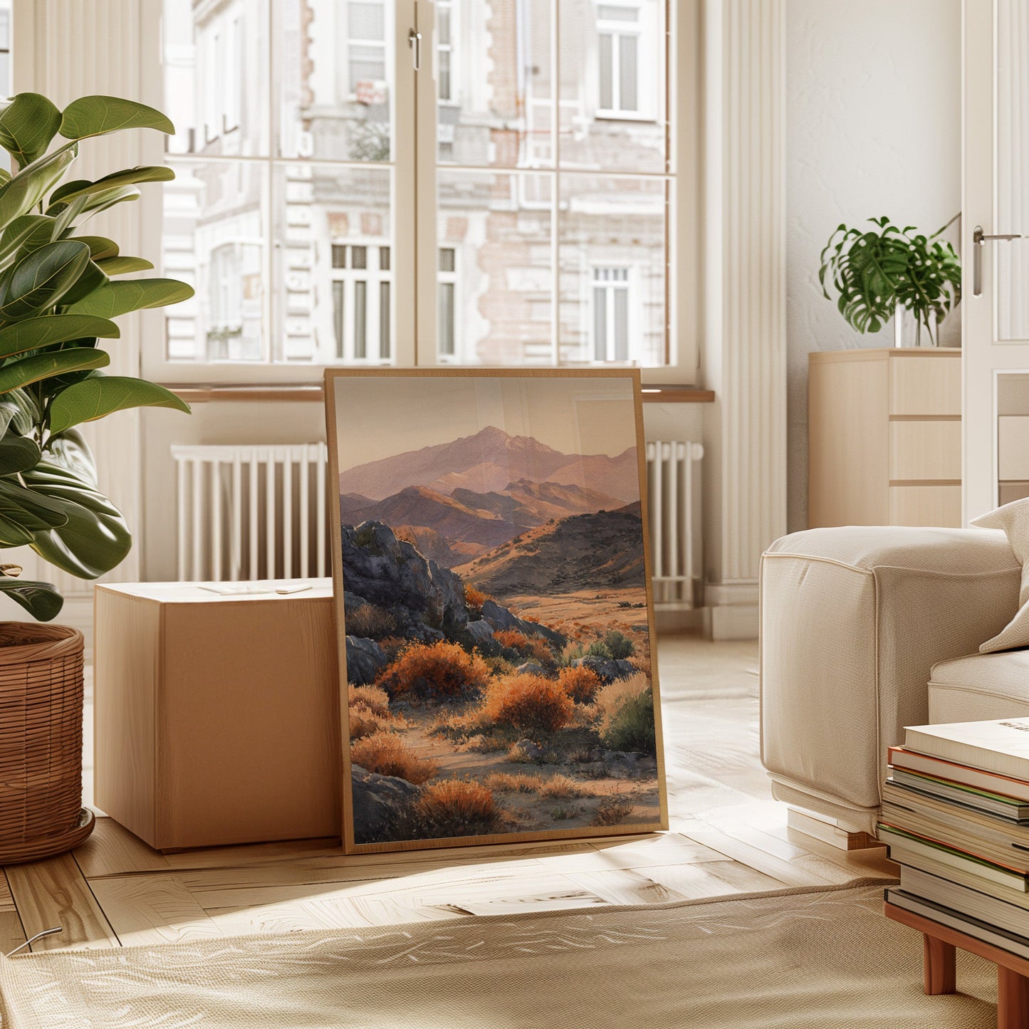 Pathway Through Golden Horizons