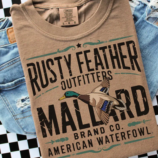 Rusty Feather Outfitters Mallard Tee
