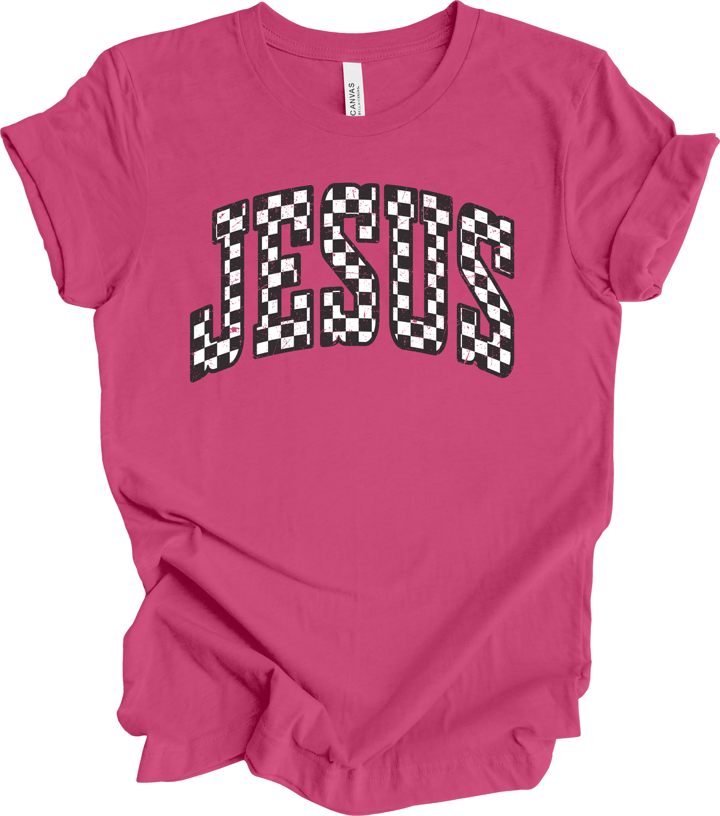 Jesus Checkerboard Tee