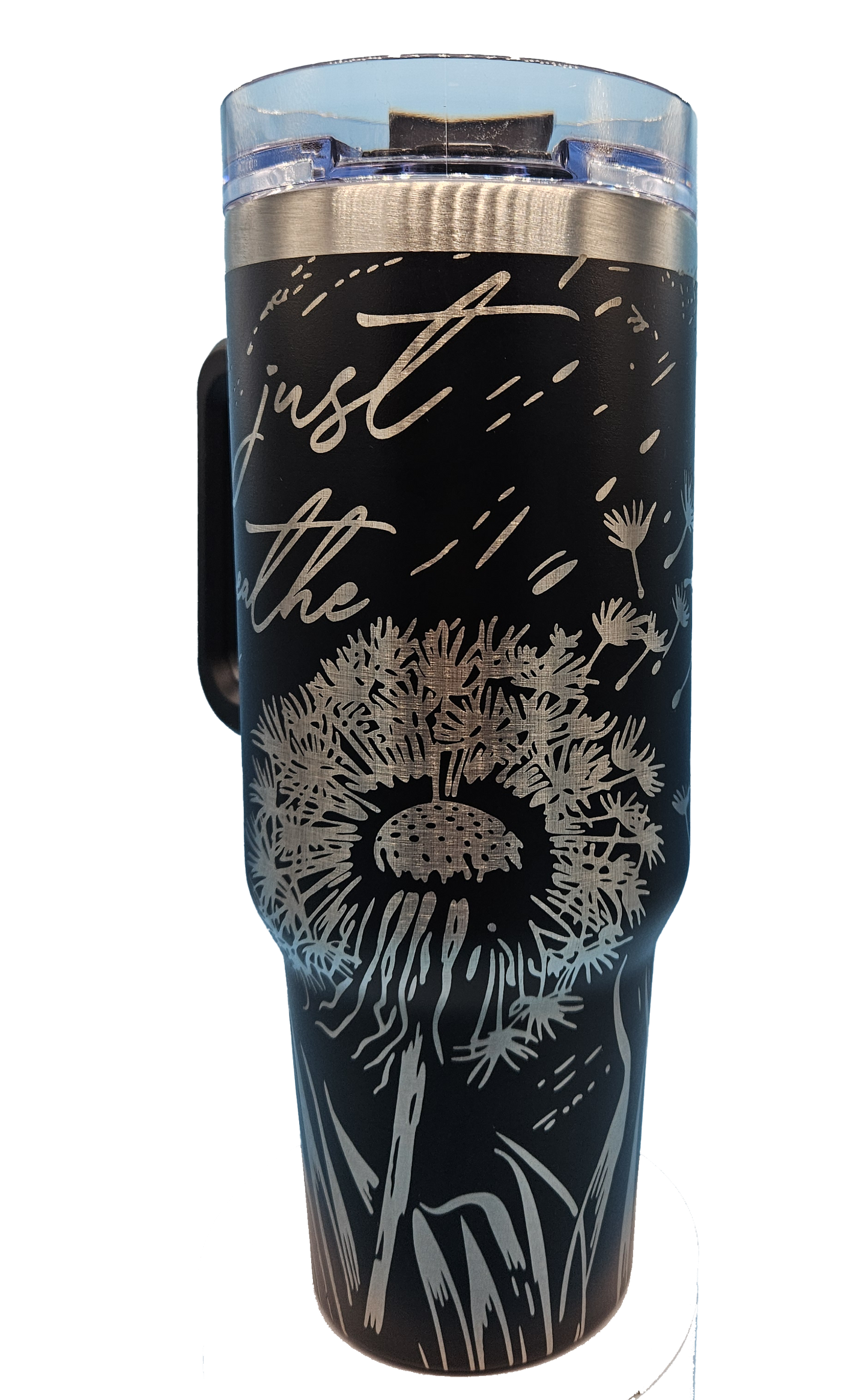 Just Breathe 40 oz Tumbler