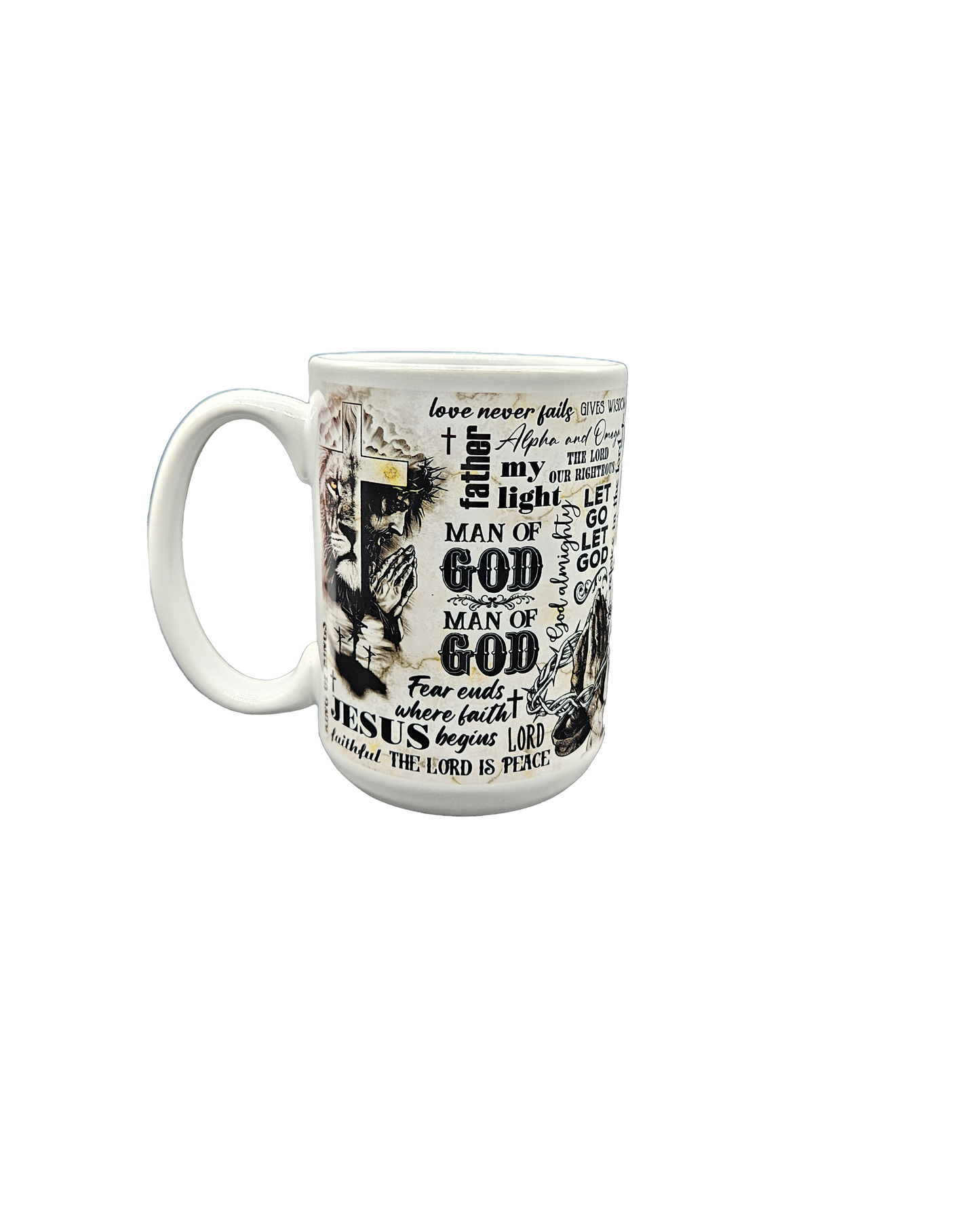 Man of God 15 oz Coffee Mug