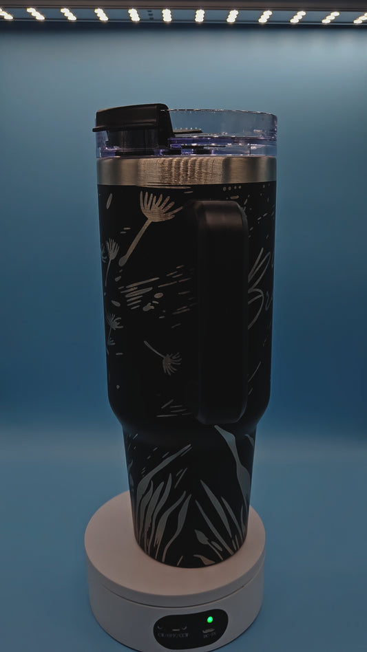 Just Breathe 40 oz Tumbler