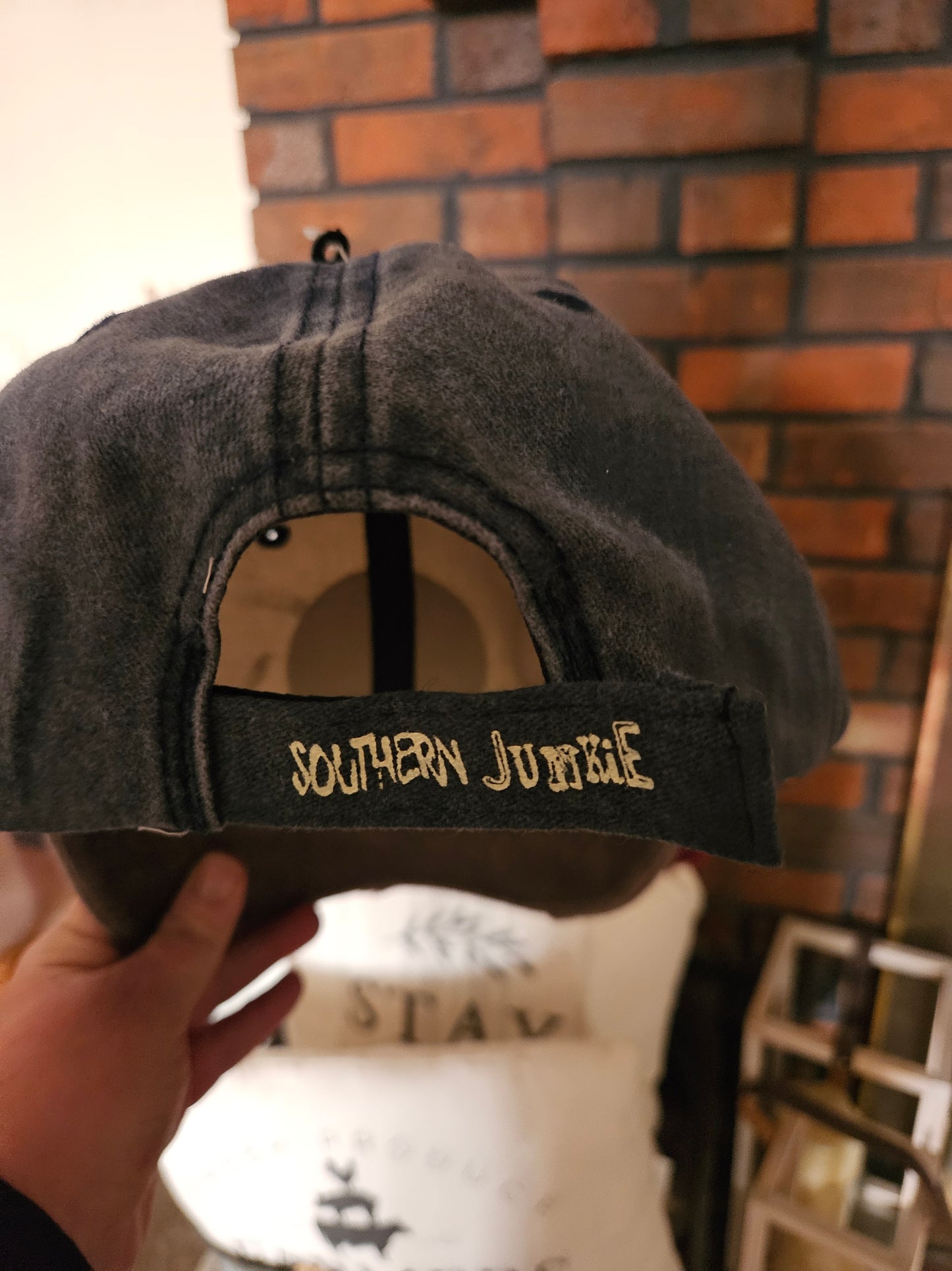 Be Still and Know Leather Patch Hat