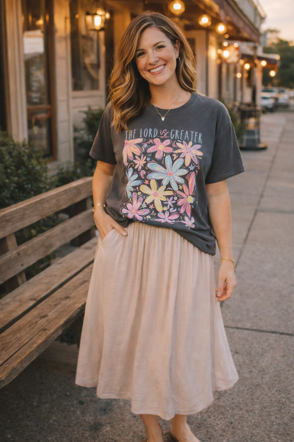 The Lord is Greater than the Giants You Face Tee