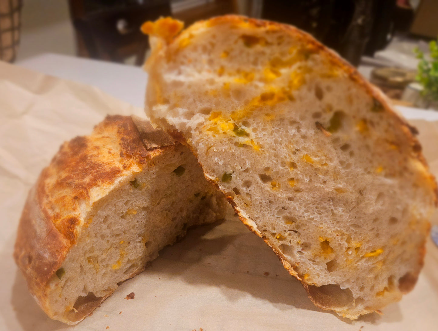 Jalapeno Cheddar Sourdough