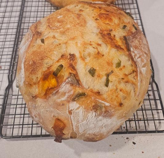 Jalapeno Cheddar Sourdough