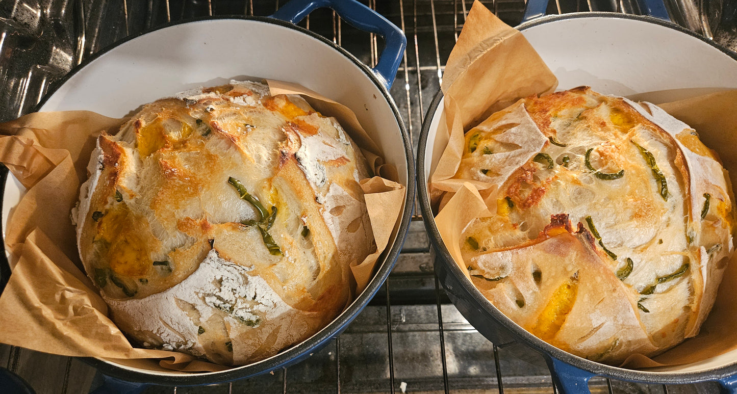 Jalapeno Cheddar Sourdough