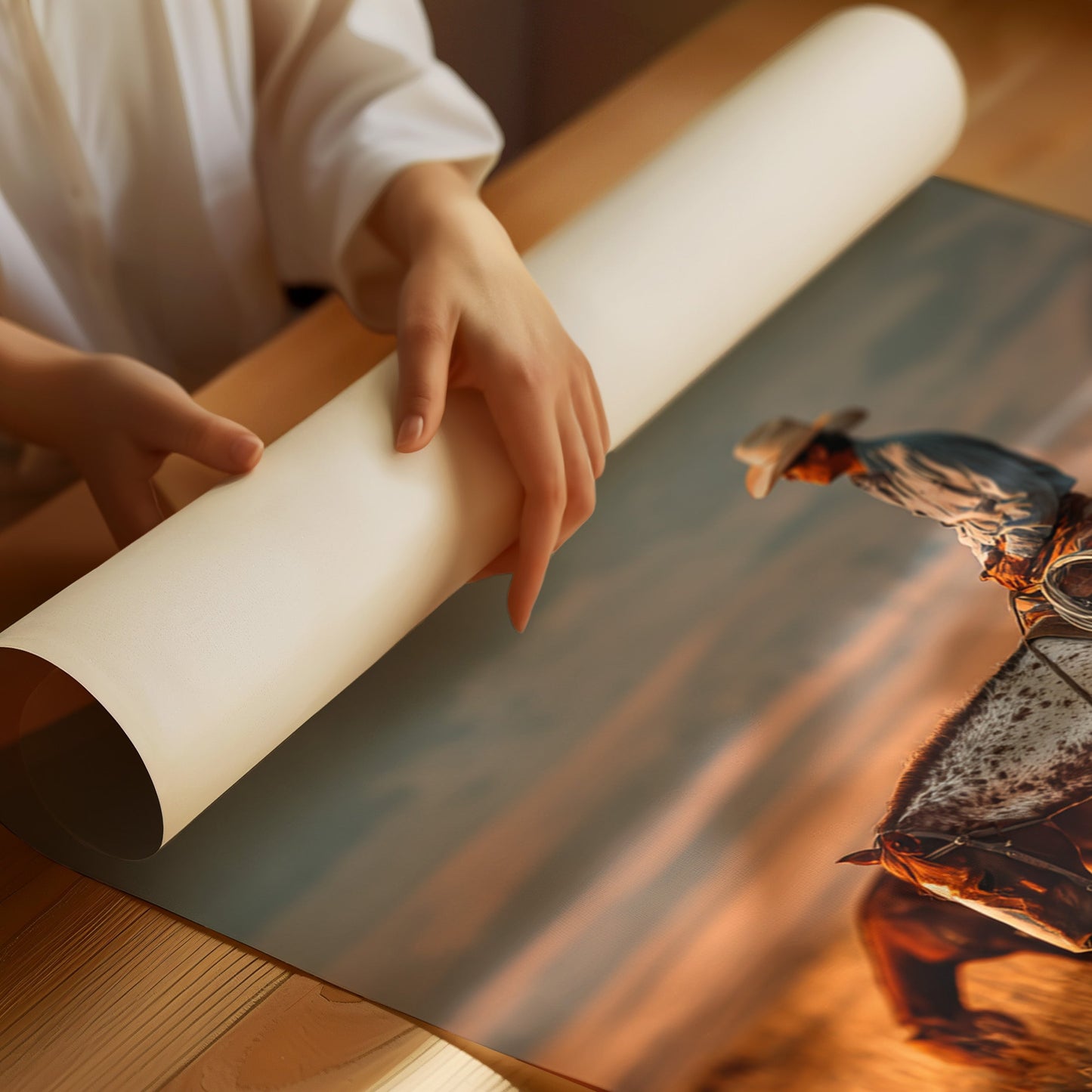 Glimmers of a Sunlit Prairie