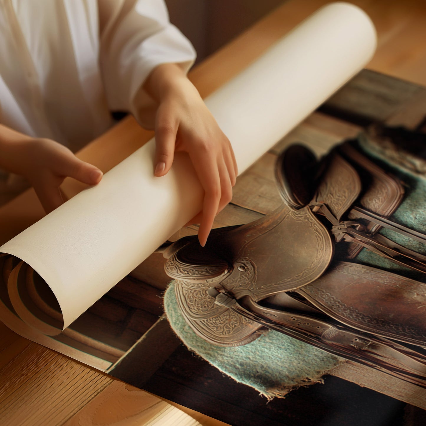 In The Stillness Of Leather