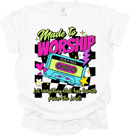 Made to Worship – Comfort Colors® Tee